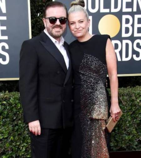 Jane Ricky Gervais and Jane Fallon have been together for forty years now